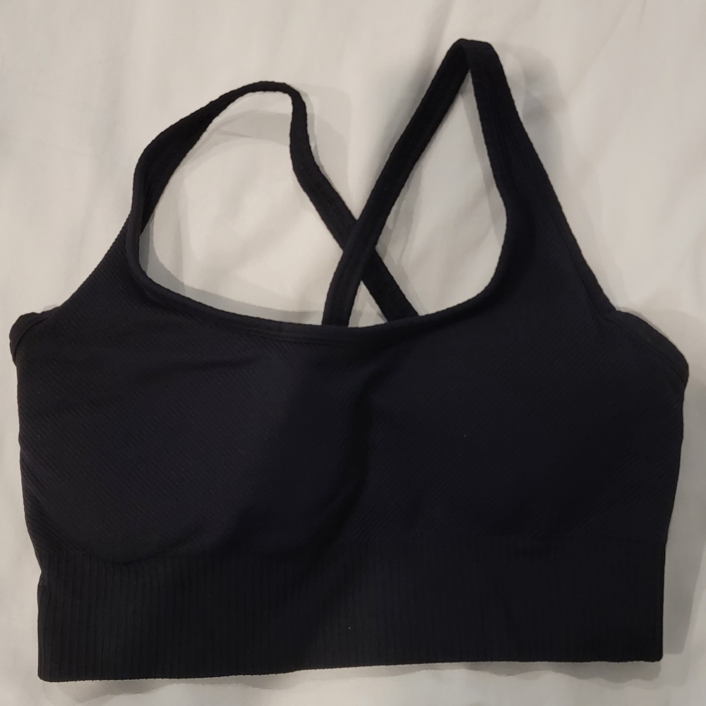 Black Zyia Sports Bra